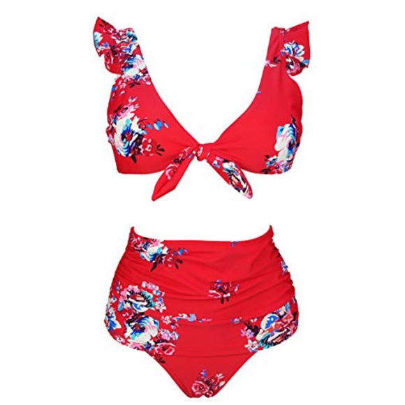 COCOSHIP Other - NWT • Cocoship 2 Piece Floral Swimsuit | Women's 8